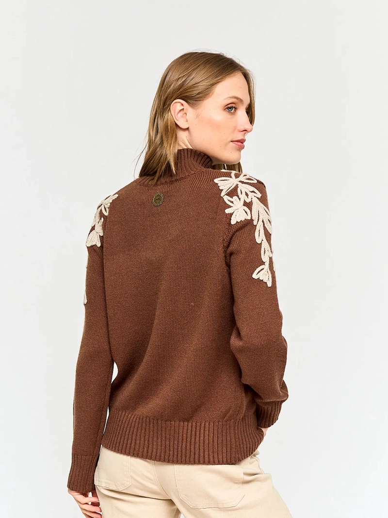 SWEATER MUJER TATIENNE BORDADO - 2