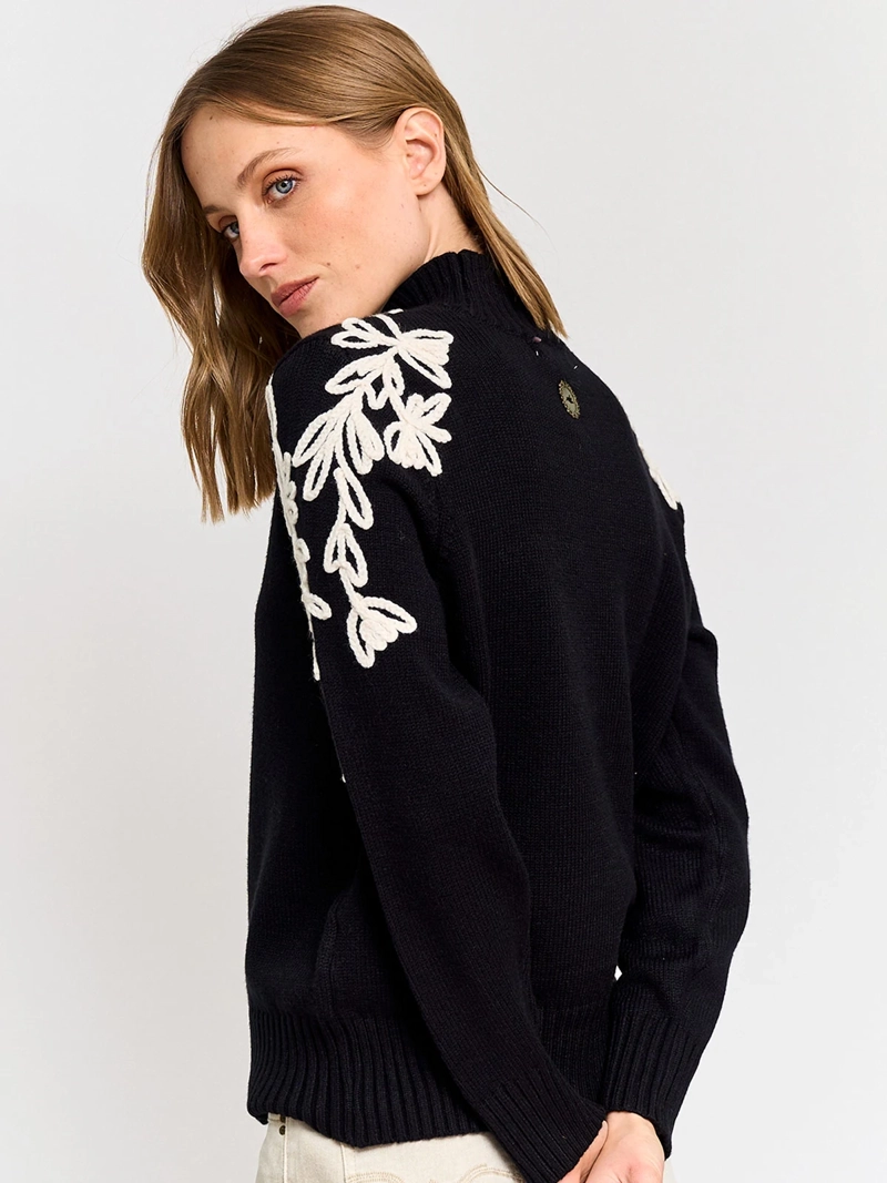 SWEATER MUJER TATIENNE BORDADO - 2