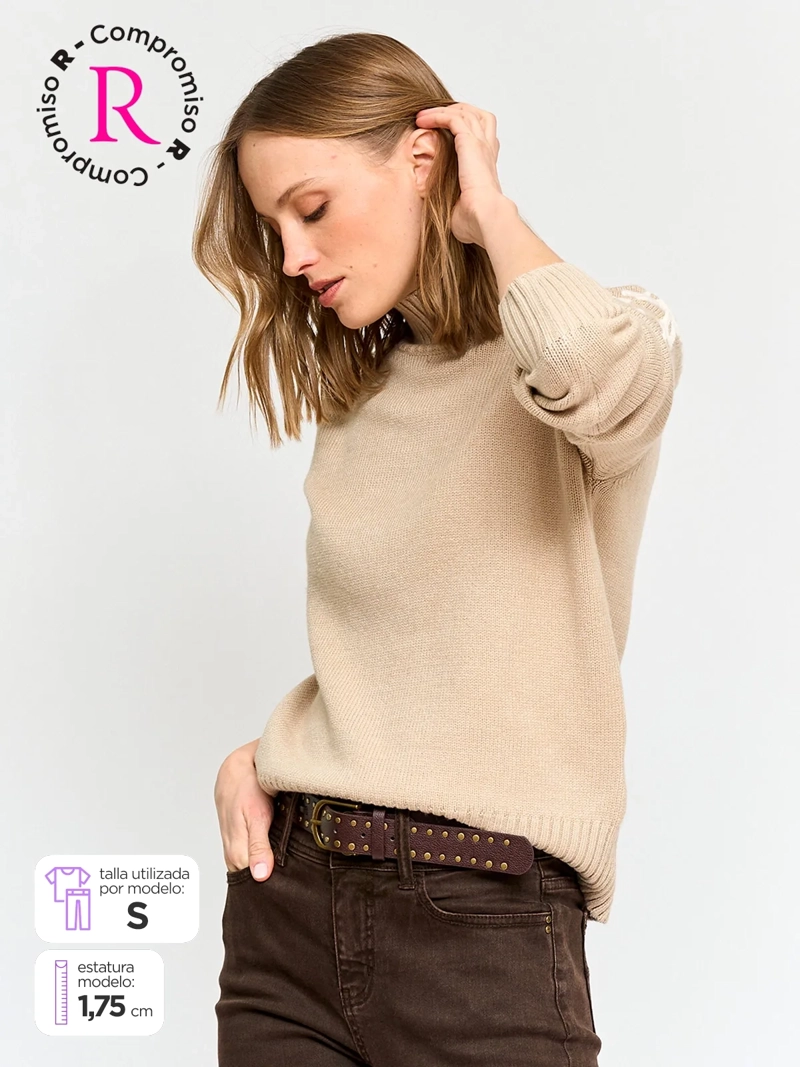 SWEATER MUJER TATIENNE BORDADO - 1