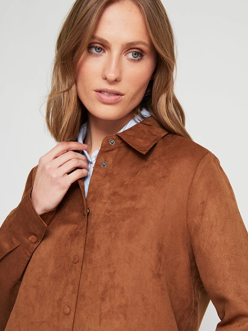 BLUSA MUJER MARQUIS EFECTO GAMUZA - 4