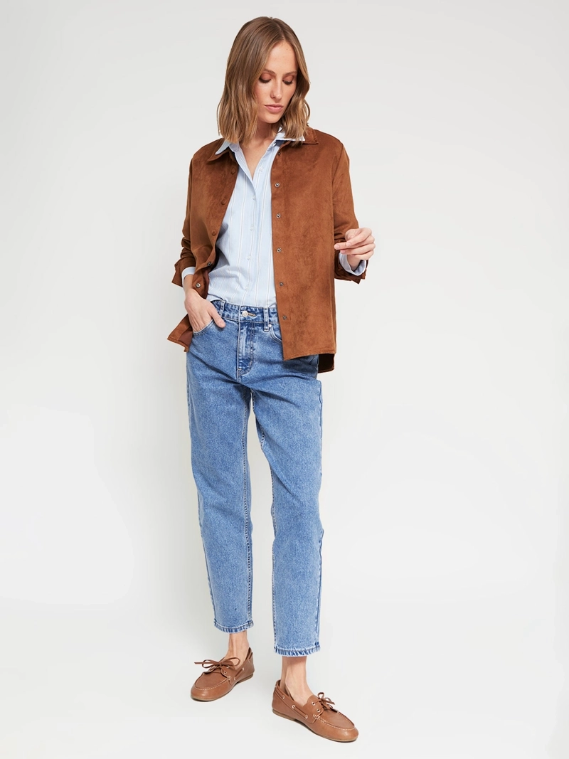 BLUSA MUJER MARQUIS ALGODÓN CAMISERA - 5
