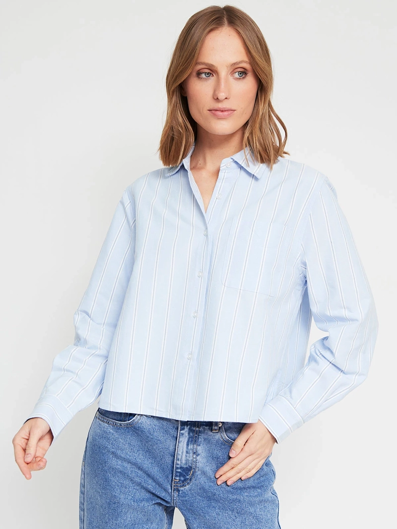 BLUSA MUJER MARQUIS ALGODÓN CAMISERA - 2