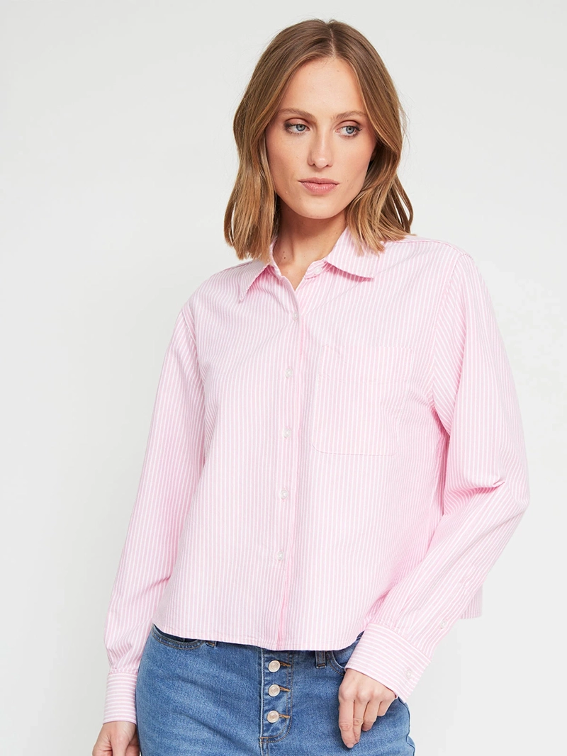 BLUSA MUJER MARQUIS ALGODÓN CAMISERA - 4