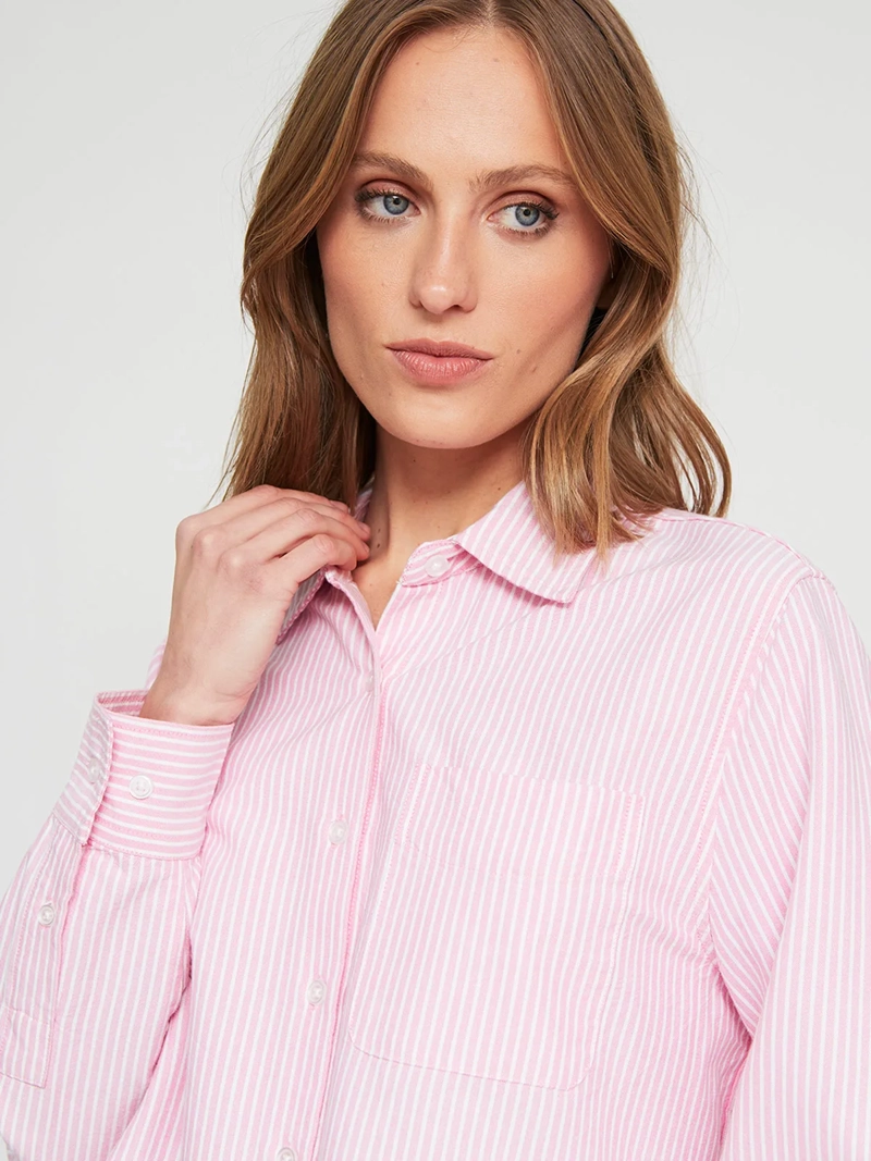 BLUSA MUJER MARQUIS ALGODÓN CAMISERA - 6