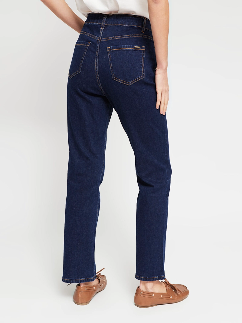 JEANS MUJER AZIZ ALGODÓN BORDADO - 3