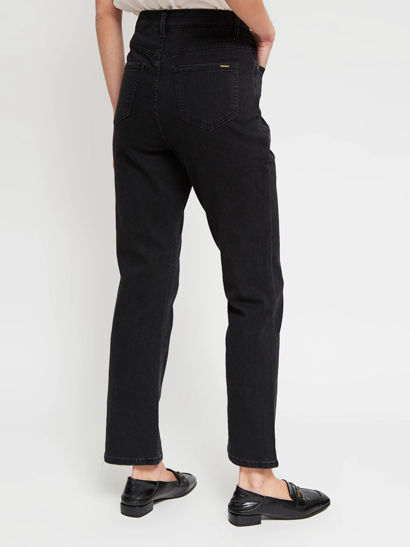 JEANS MUJER AZIZ ALGODÓN BORDADO - 3