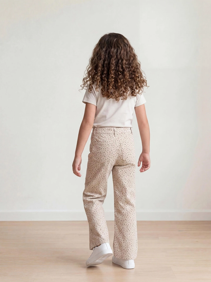PANTALÓN NIÑA HARVEST FLARE FIT  - 2