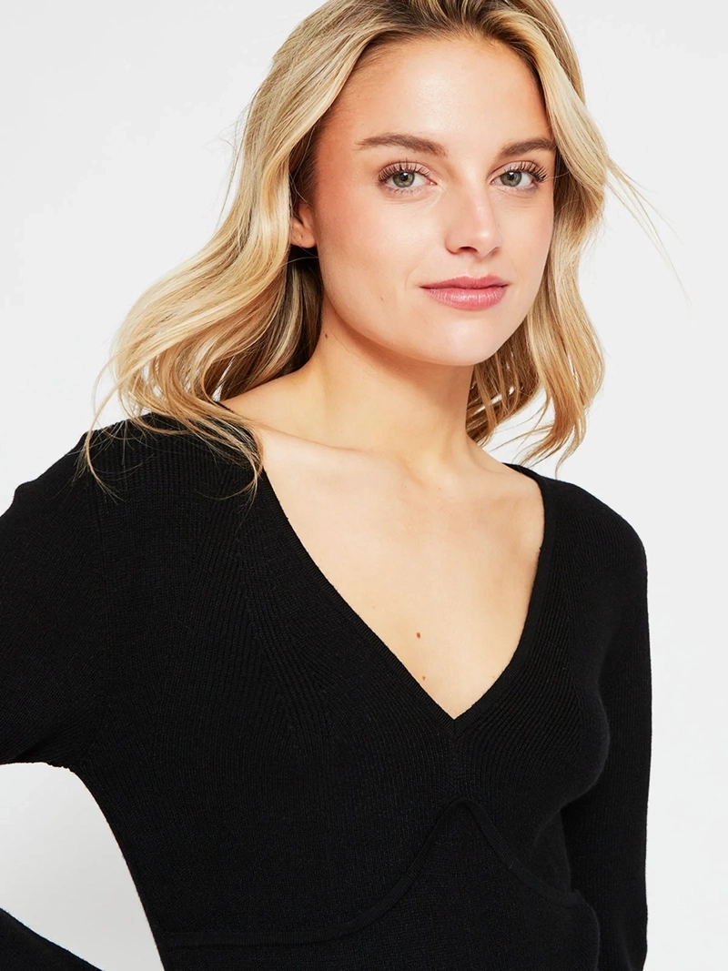 SWEATER MUJER BARBADOS CORTES - 4