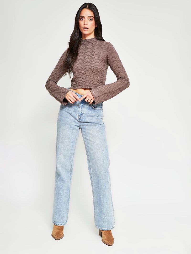 SWEATER MUJER INDEX CUELLO ALTO MANGA LARGA - 5