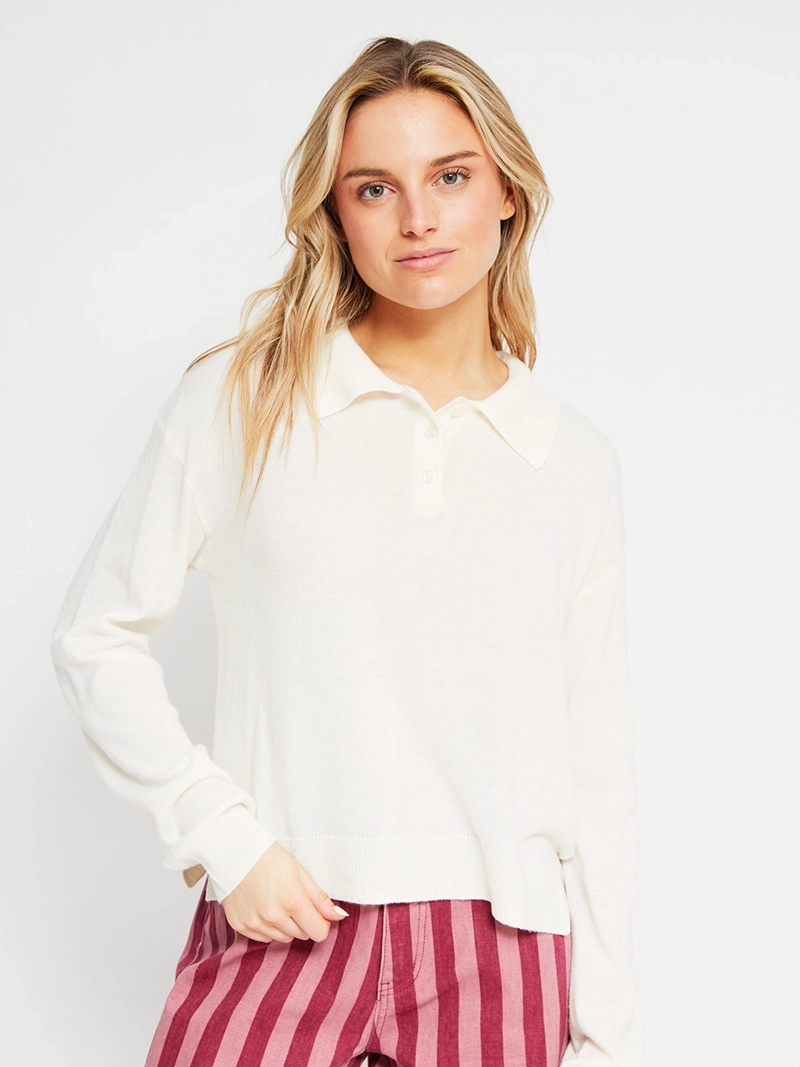 SWEATER MUJER INDEX MANGA LARGA - 2