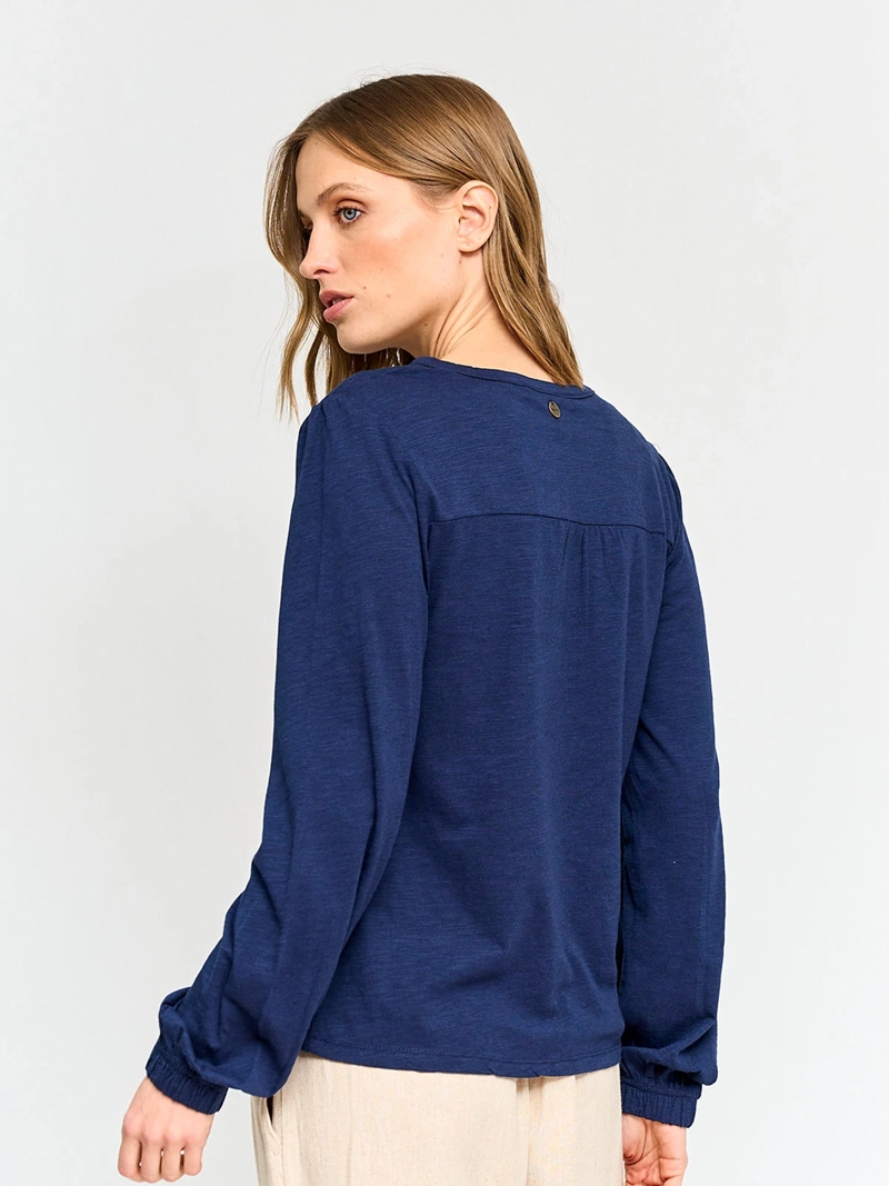 POLERA MUJER REGATTA ALGODÓN MANGA LARGA - 2