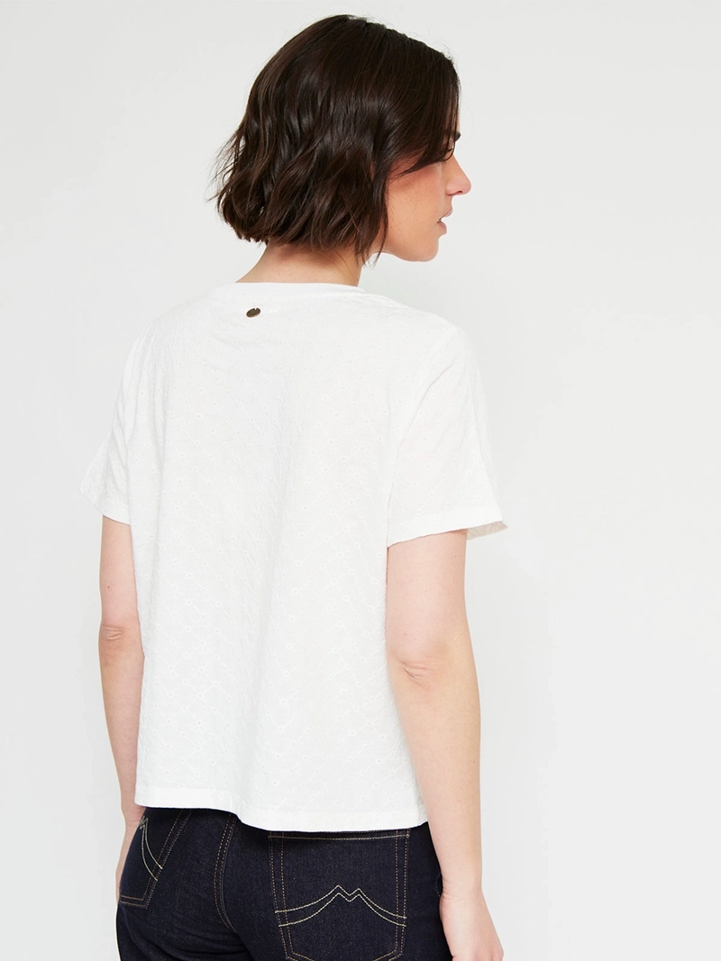 POLERA MUJER REGATTA ALGODÓN MANGA CORTA - 2