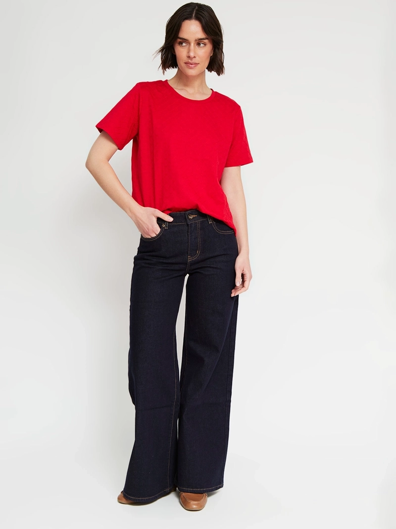 POLERA MUJER REGATTA ALGODÓN MANGA CORTA - 4