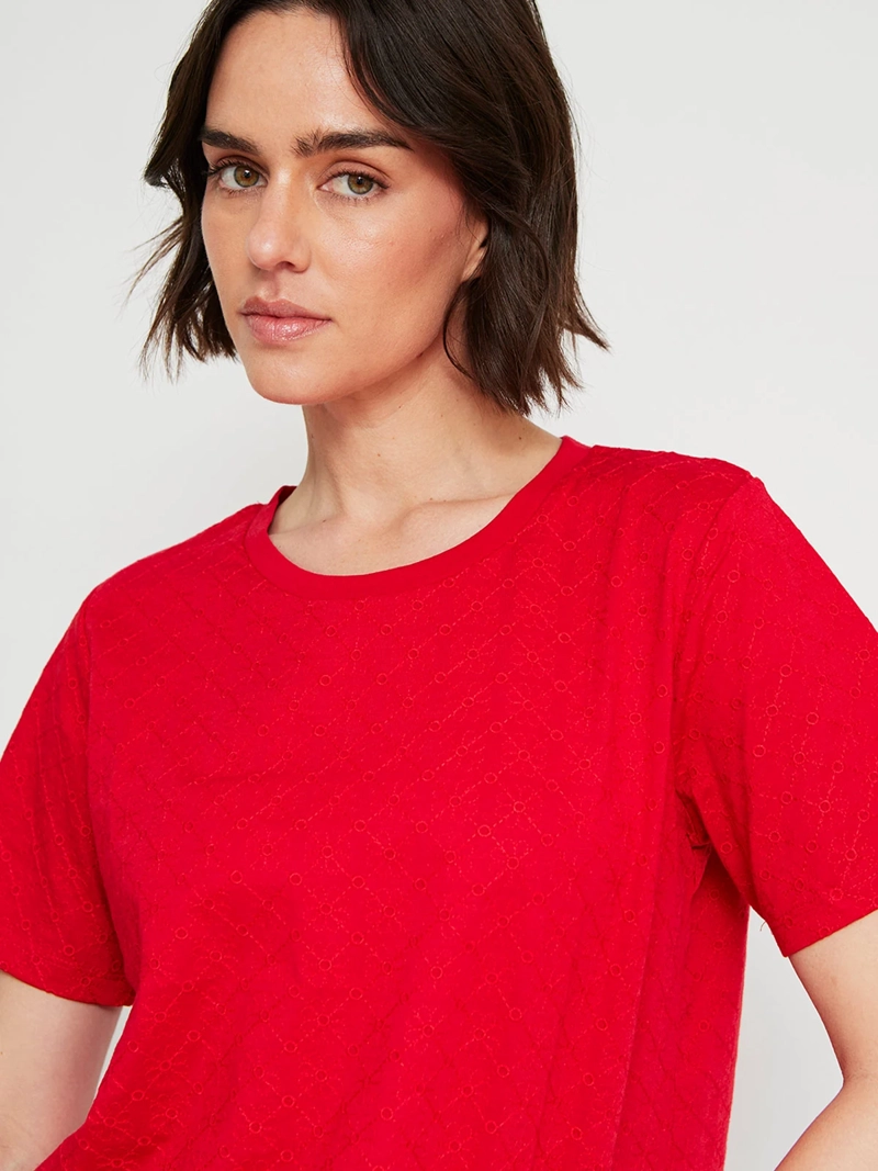 POLERA MUJER REGATTA ALGODÓN MANGA CORTA - 3