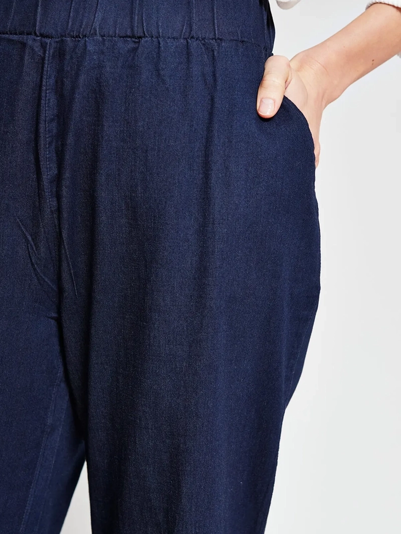 JEANS MUJER AZIZ ALGODÓN ANCHO - 4