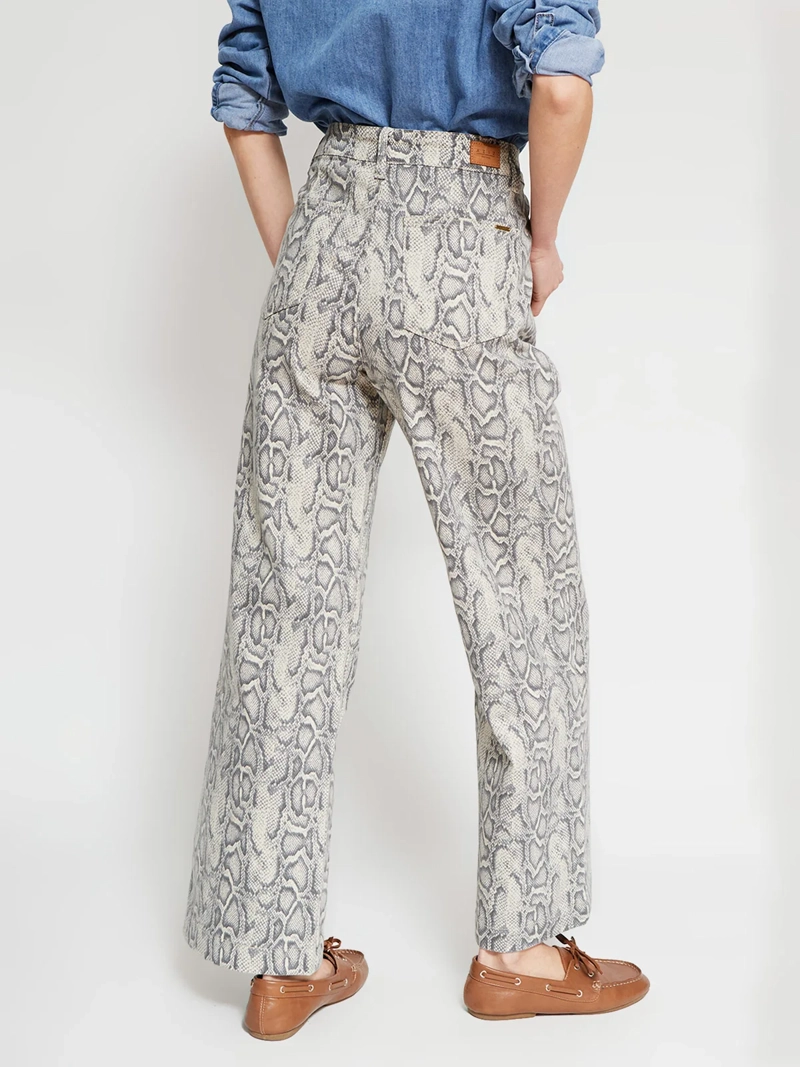 JEANS MUJER AZIZ ALGODÓN ESTAMPADO - 3