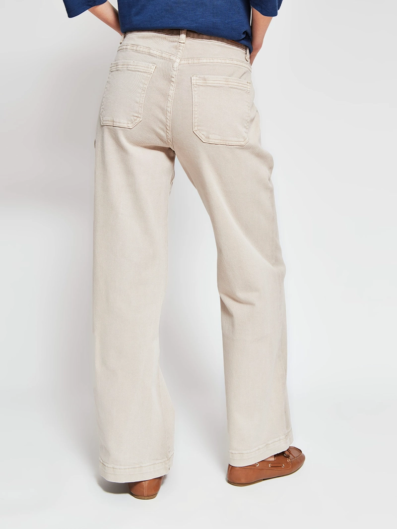 PANTALÓN MUJER AZIZ ALGODÓN TACHAS - 3