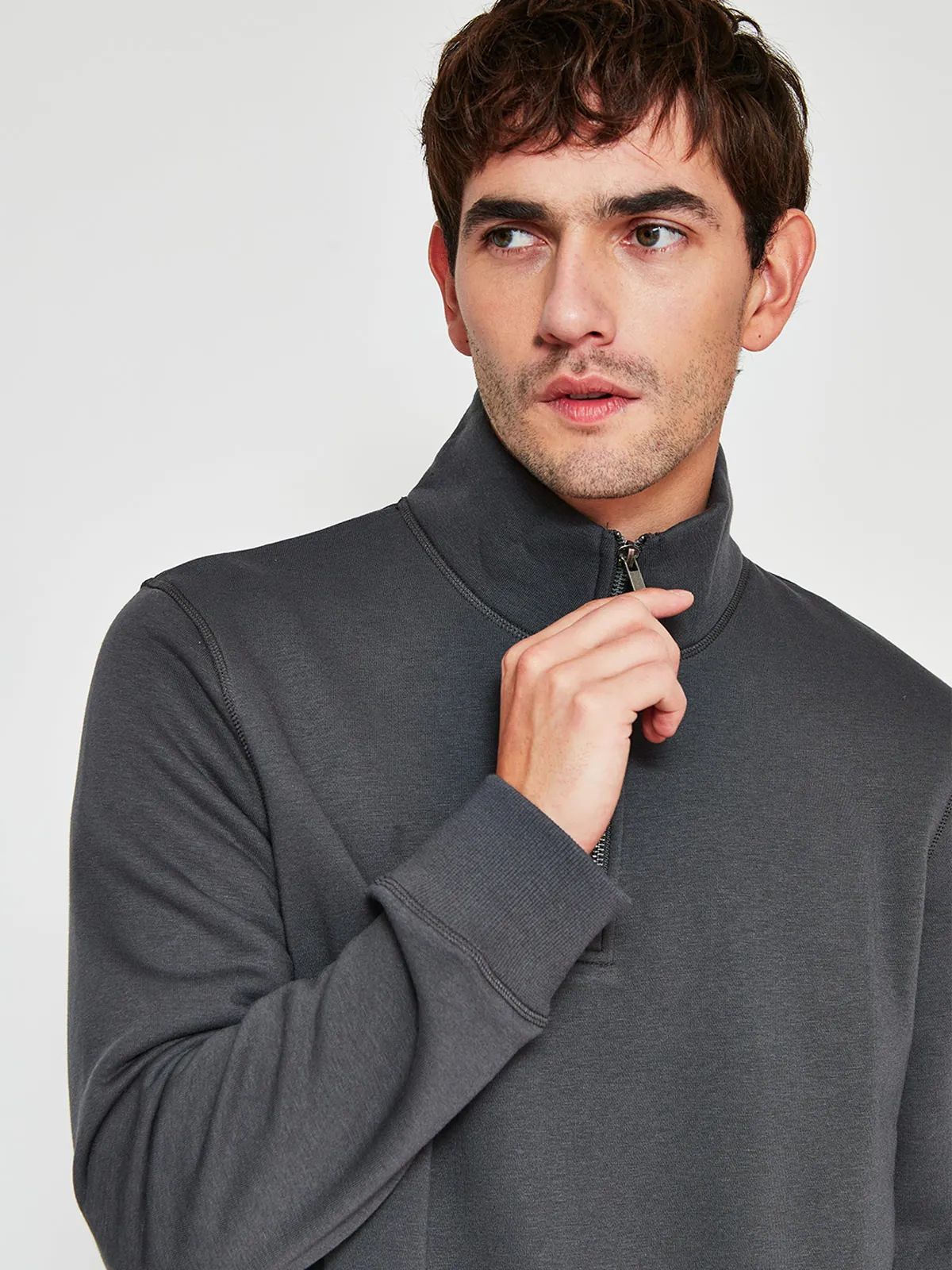 POLERÓN HOMBRE KENNETH STEVENS ALGODÓN HALF ZIPPER - 3