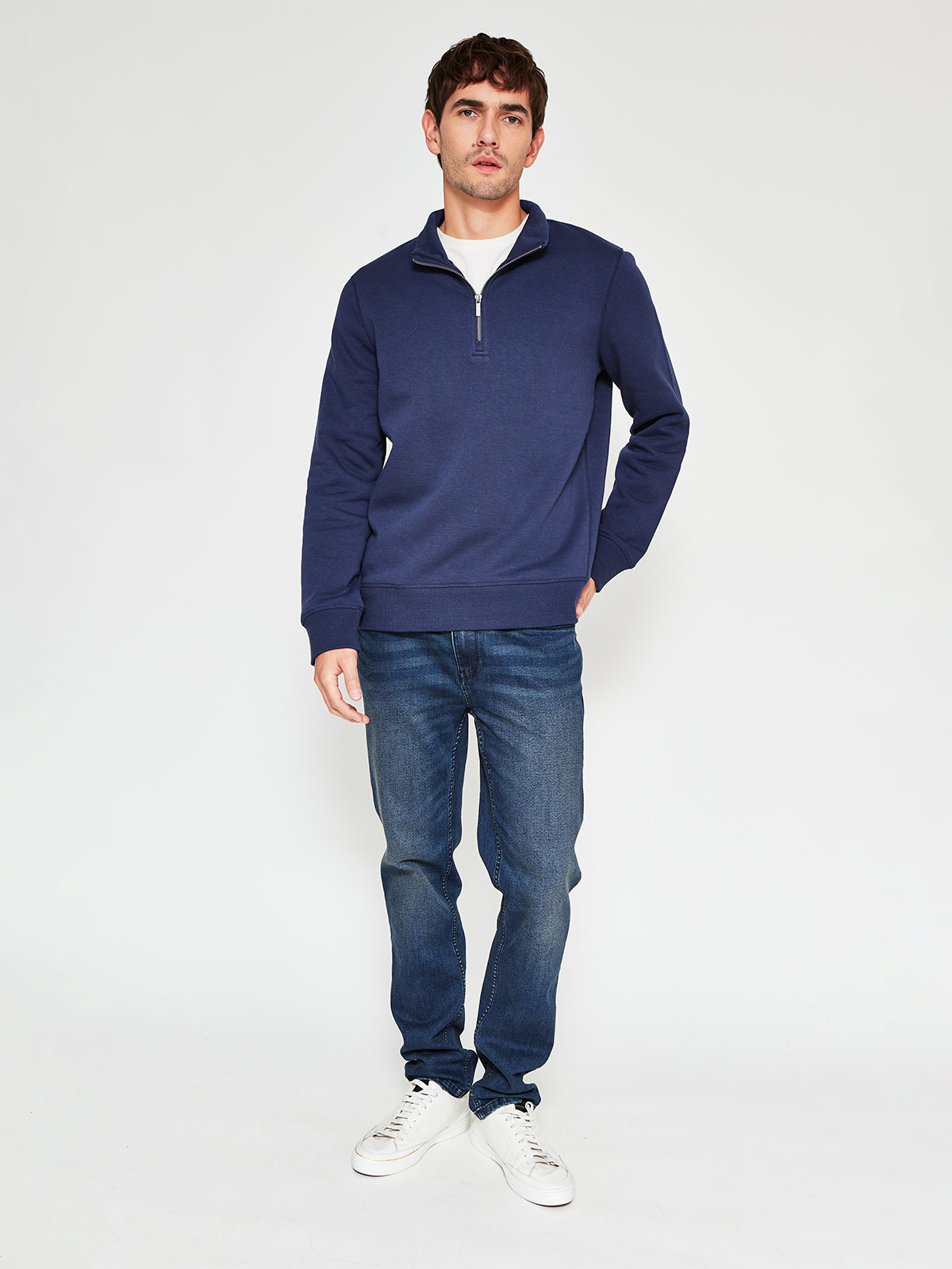 POLERÓN HOMBRE KENNETH STEVENS ALGODÓN HALF ZIPPER - 4