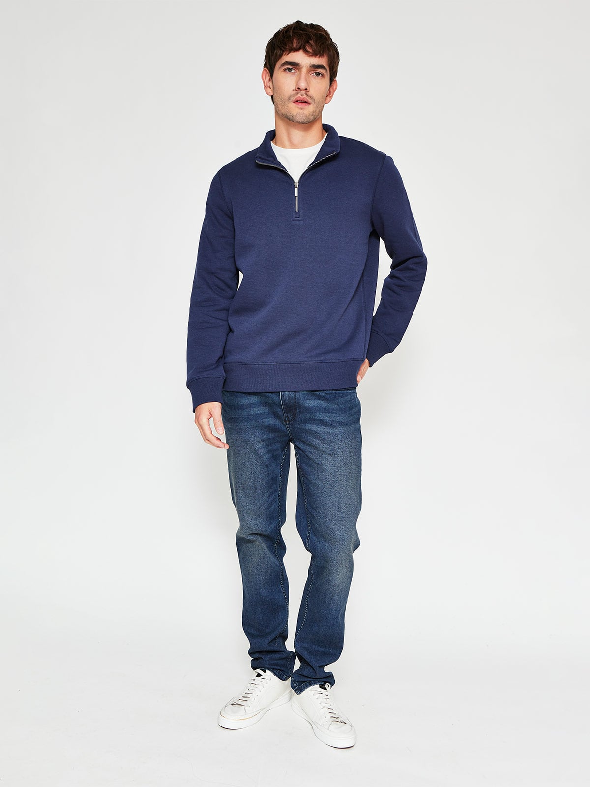 POLERÓN HOMBRE KENNETH STEVENS ALGODÓN HALF ZIPPER - 4