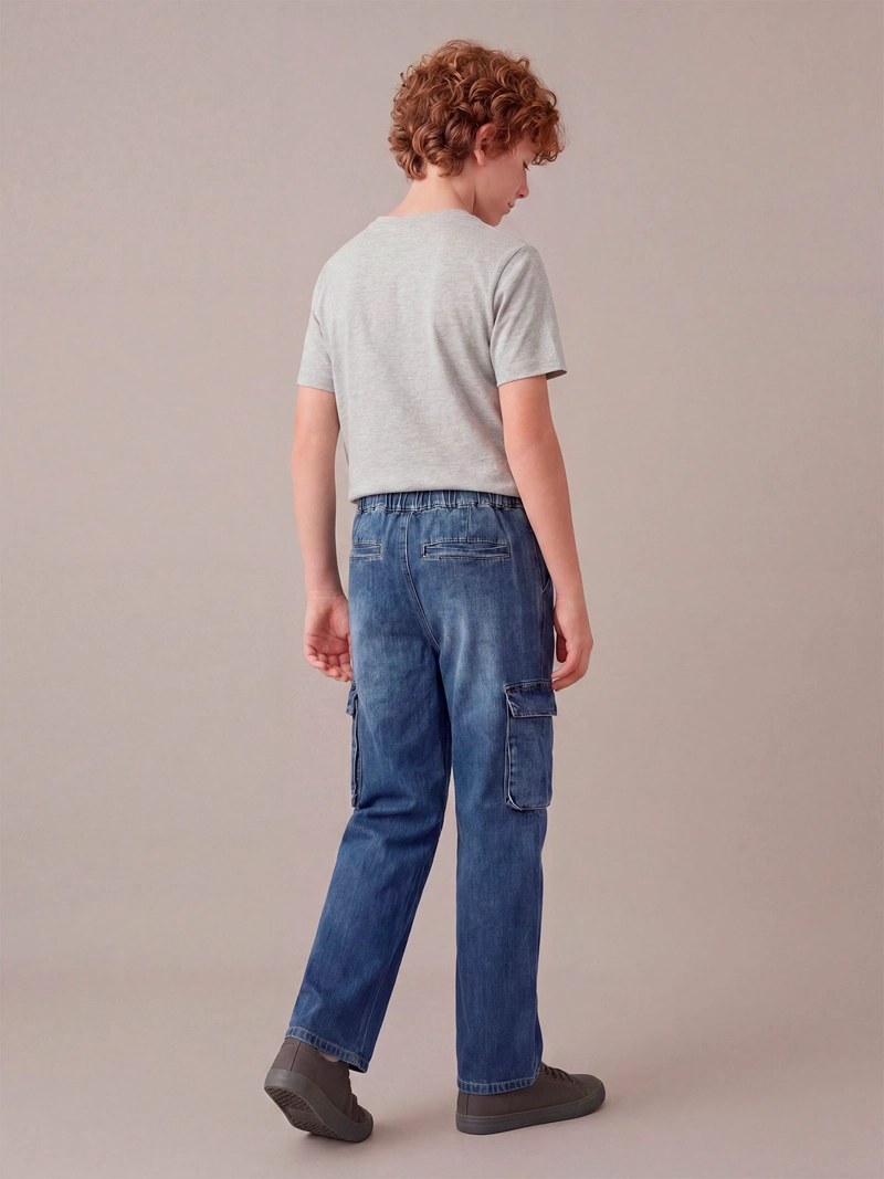 JEANS NIÑO CLOUDBREAK ALGODÓN CARGO - 2