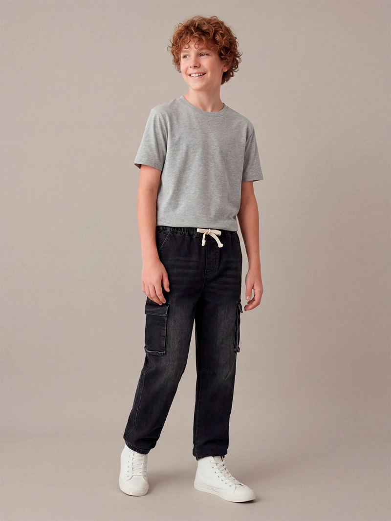 JEANS NIÑO CLOUDBREAK ALGODÓN CARGO - 1