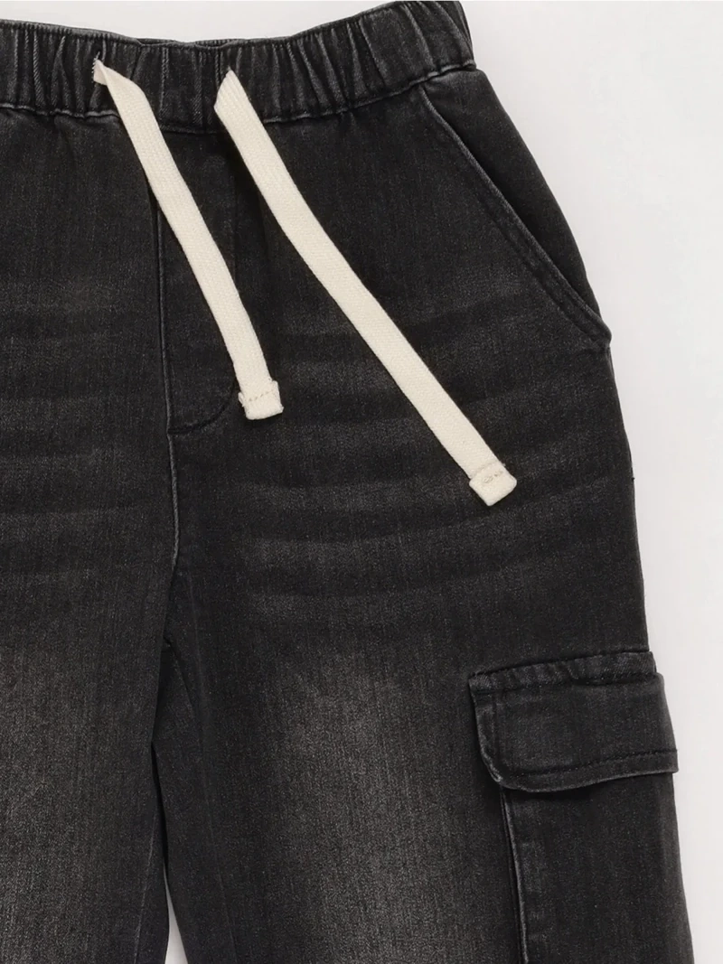JEANS NIÑO HARVEST CARGO CINTURA ELASTICADA - 5