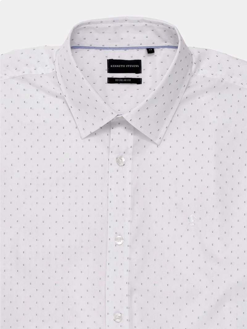 CAMISA HOMBRE KENNETH STEVENS REGULAR FIT MANGA LARGA - 3
