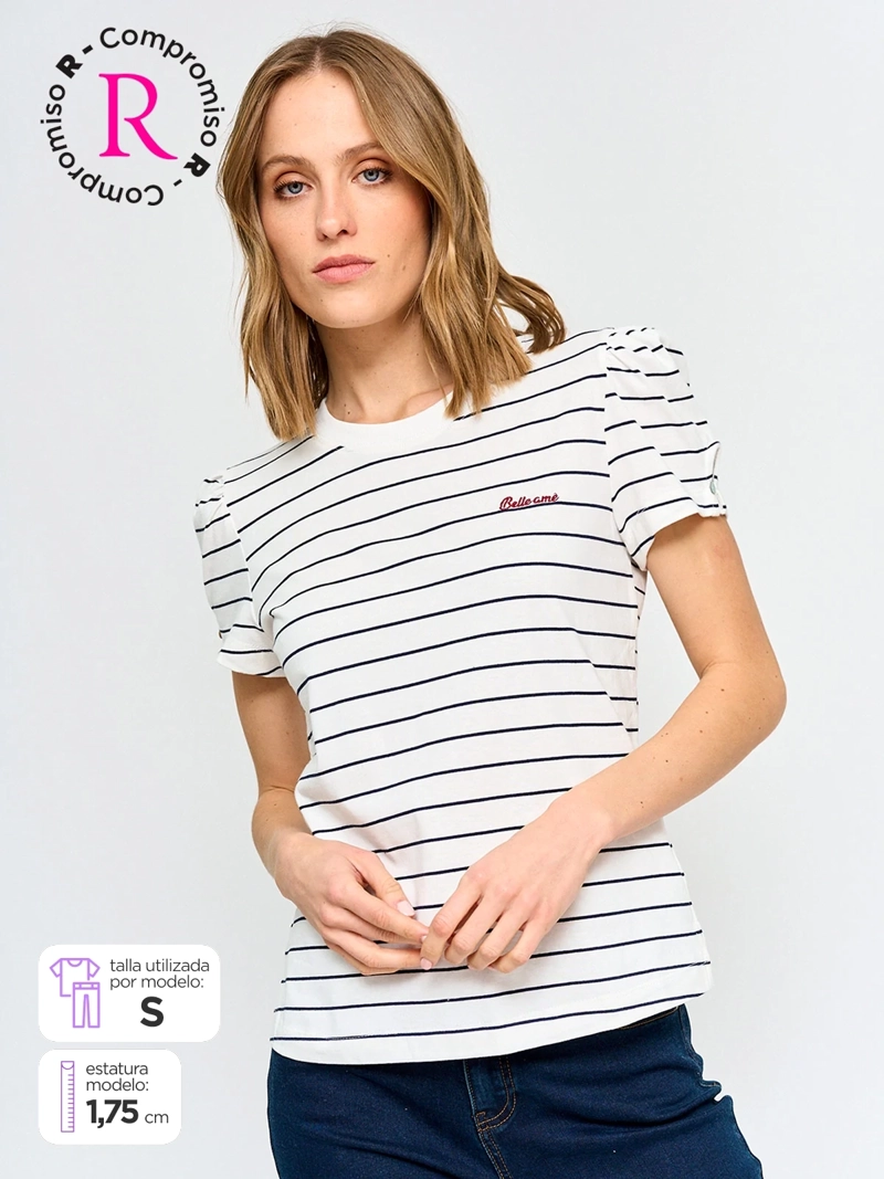 POLERA MUJER REGATTA ALGODÓN MANGA CORTA - 1