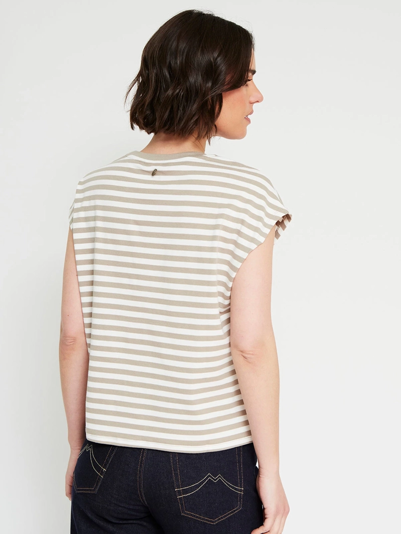 POLERA MUJER REGATTA ALGODÓN MANGA CORTA - 2