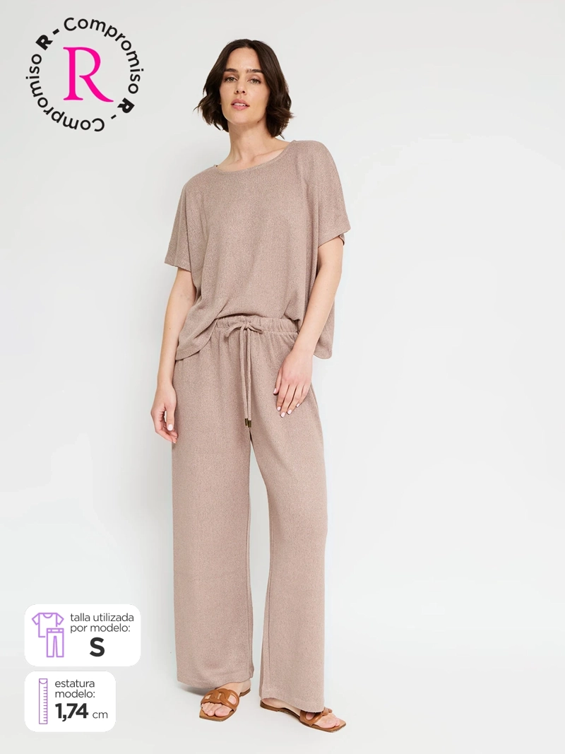 PANTALÓN MUJER REGATTA REGULAR TEJIDO FLUIDO