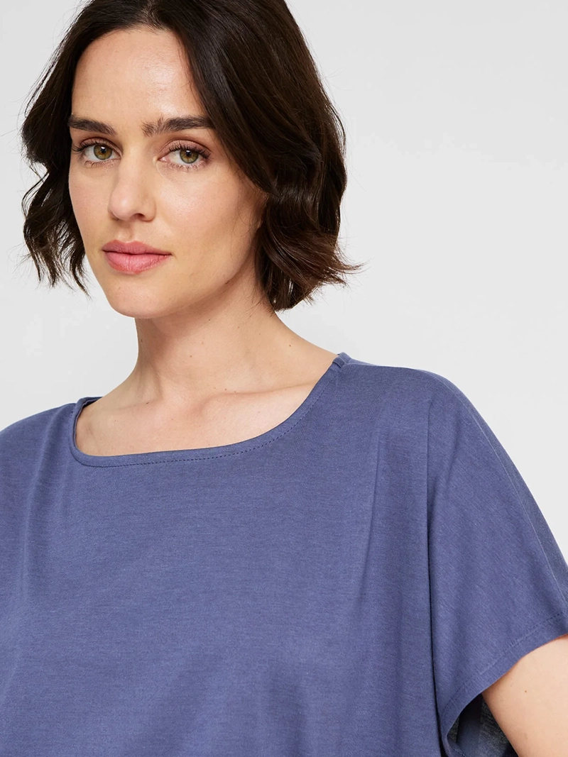 POLERA MUJER REGATTA MANGA CORTA FLUIDA - 3