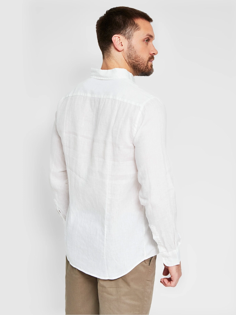 CAMISA HOMBRE CACHAREL LINO MANGA LARGA - 2