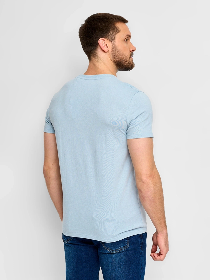 POLERA HOMBRE KENNETH STEVENS ALGODÓN CUELLO REDONDO MANGA CORTA - 2
