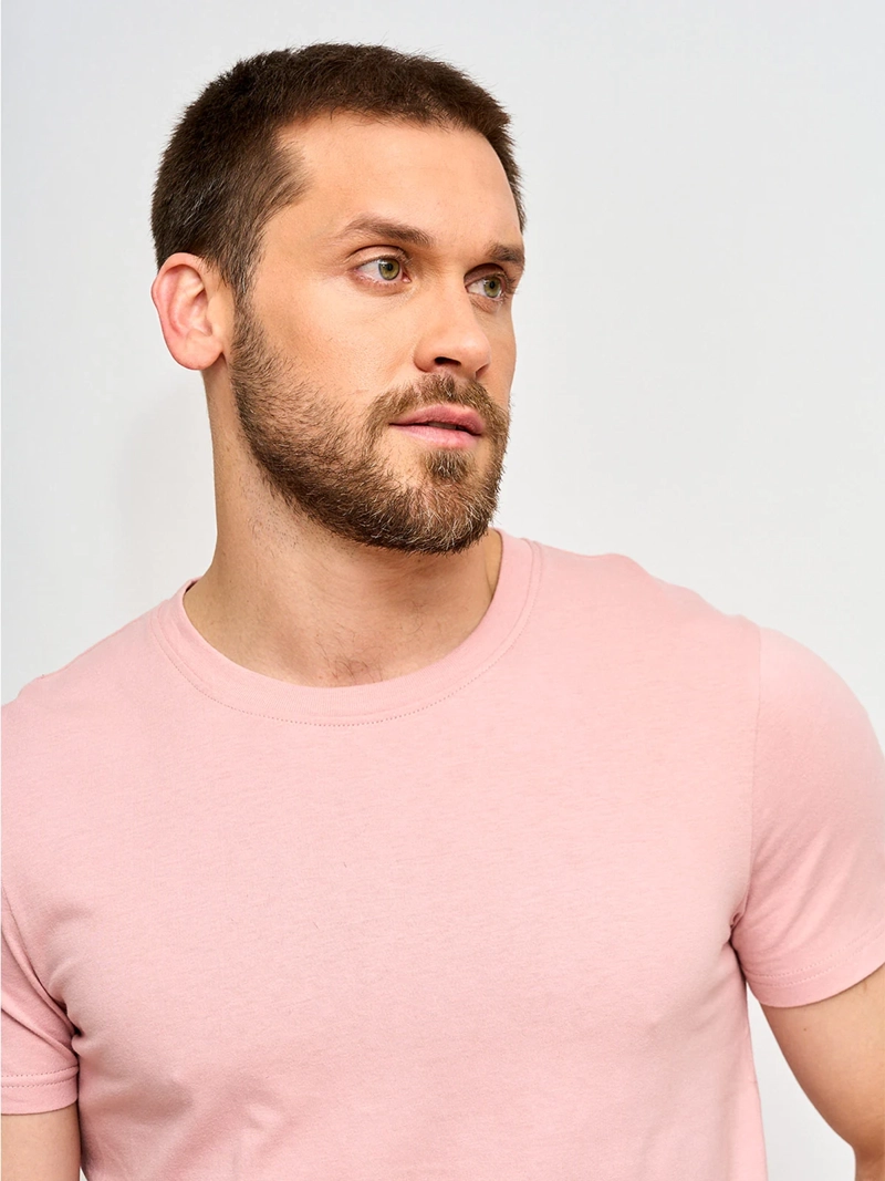 POLERA HOMBRE KENNETH STEVENS ALGODÓN CUELLO REDONDO MANGA CORTA - 3