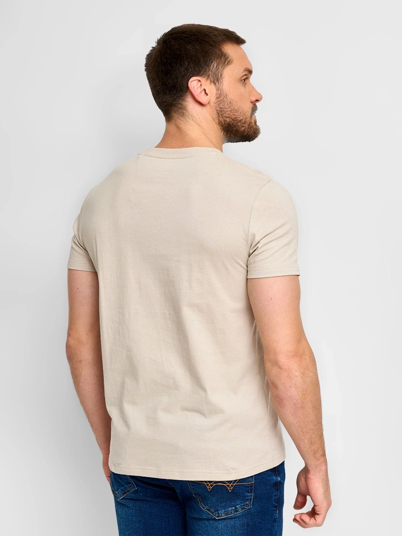 POLERA HOMBRE KENNETH STEVENS ALGODÓN CUELLO REDONDO MANGA CORTA - 2