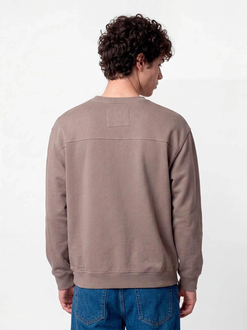 POLERÓN HOMBRE INDEX ALGODÓN CUELLO REDONDO OVERSIZE LAVADO - 2