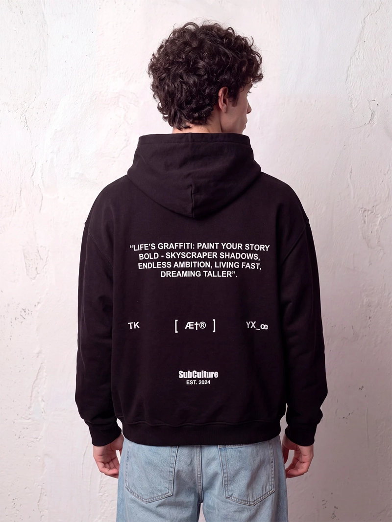 POLERÓN HOMBRE INDEX ALGODÓN LAVADO OVERSIZE - 2