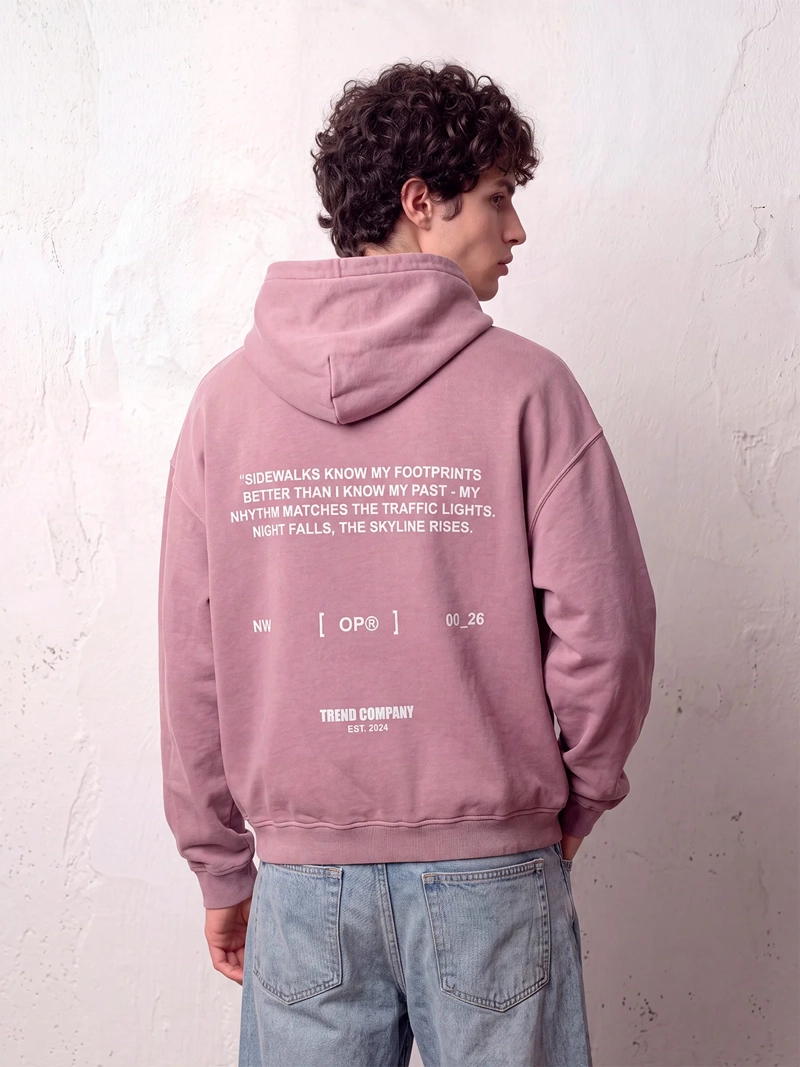 POLERÓN HOMBRE INDEX ALGODÓN LAVADO OVERSIZE - 2