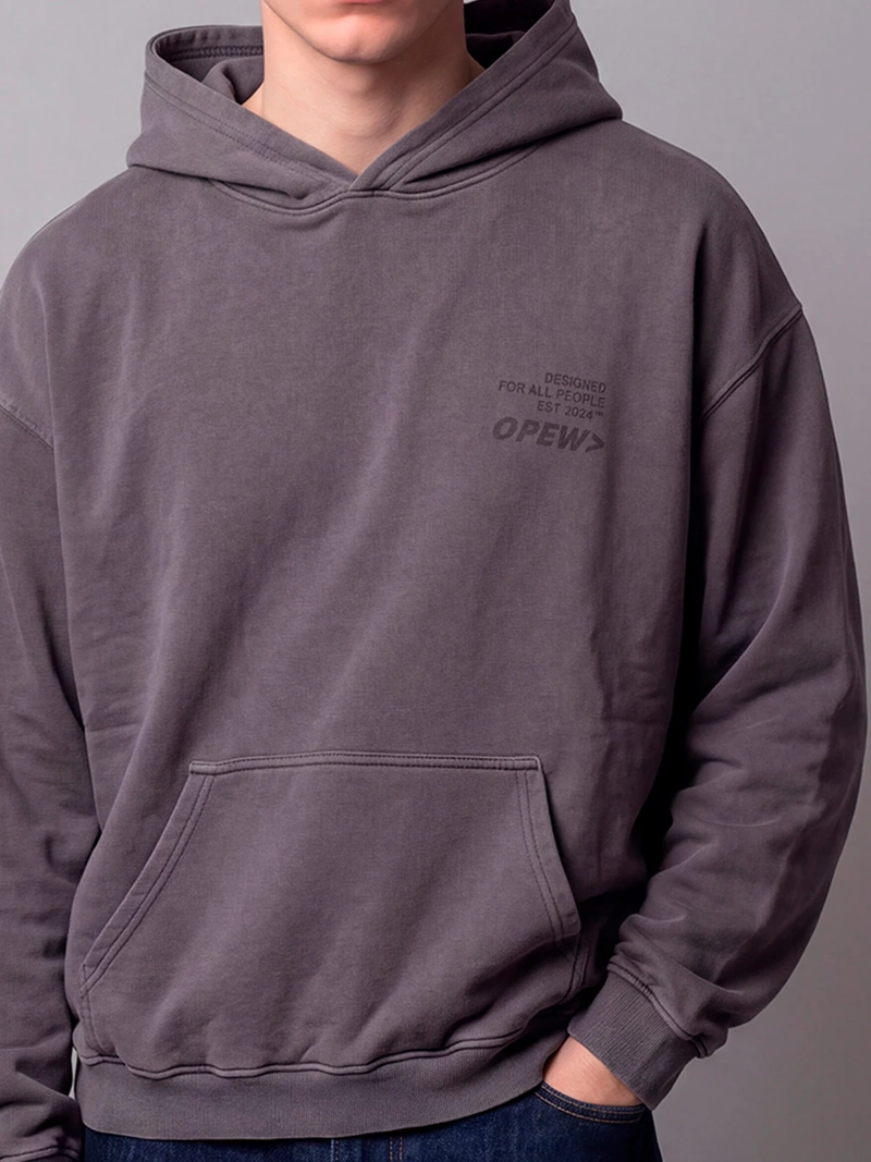 POLERÓN HOMBRE INDEX ALGODÓN LAVADO OVERSIZE - 4