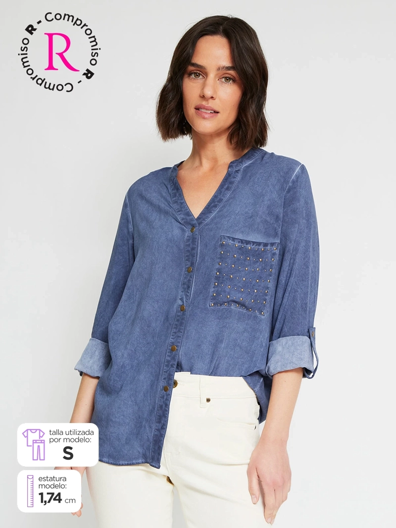 BLUSA MUJER REGATTA MANGA LARGA - 1