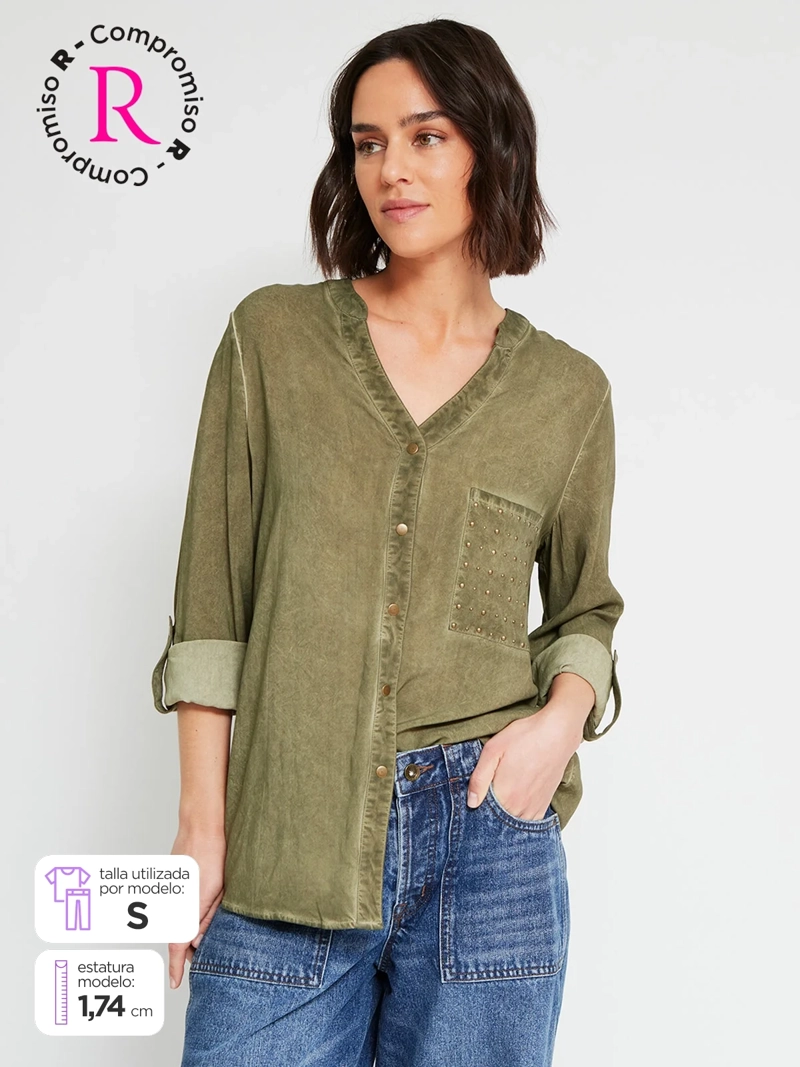 BLUSA MUJER REGATTA MANGA LARGA - 1