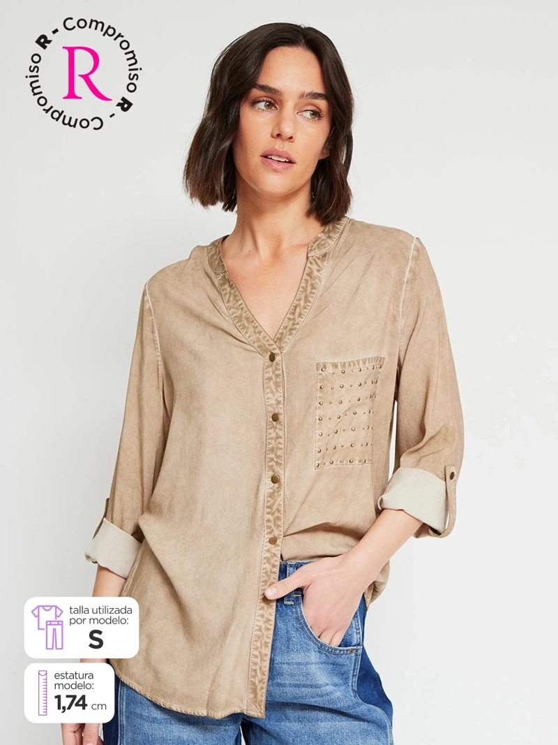 BLUSA MUJER REGATTA MANGA LARGA - 1