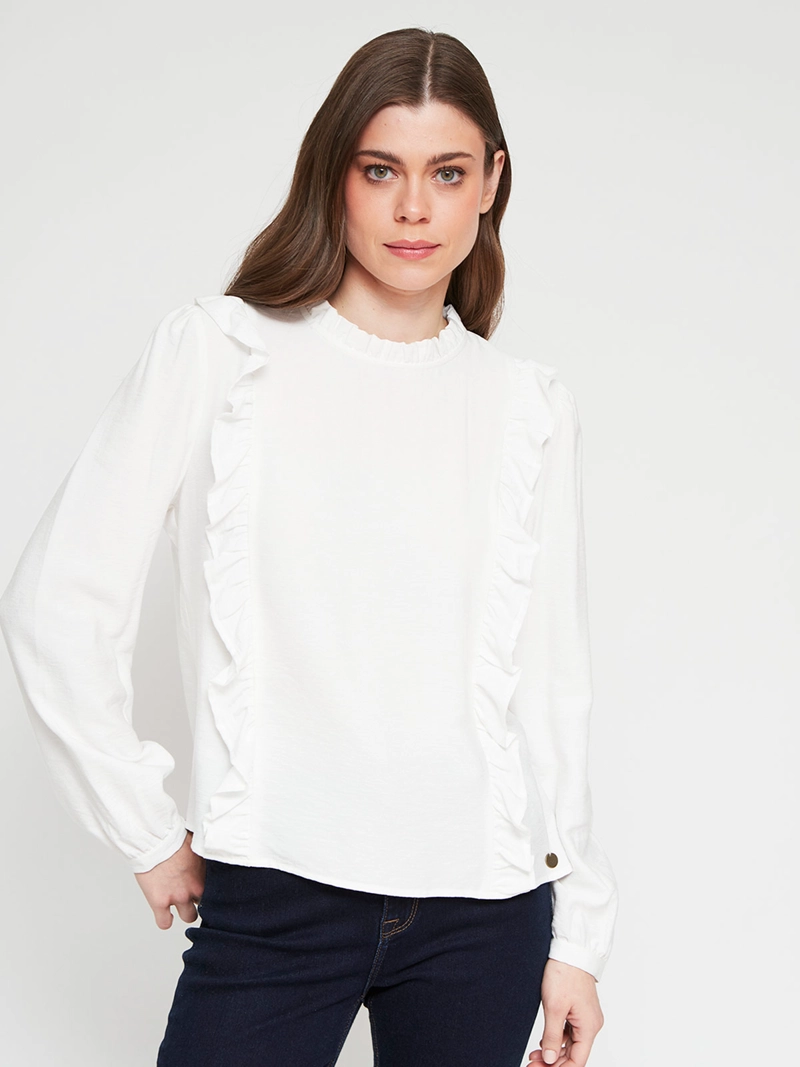 BLUSA MUJER REGATTA MANGA LARGA VUELOS - 2