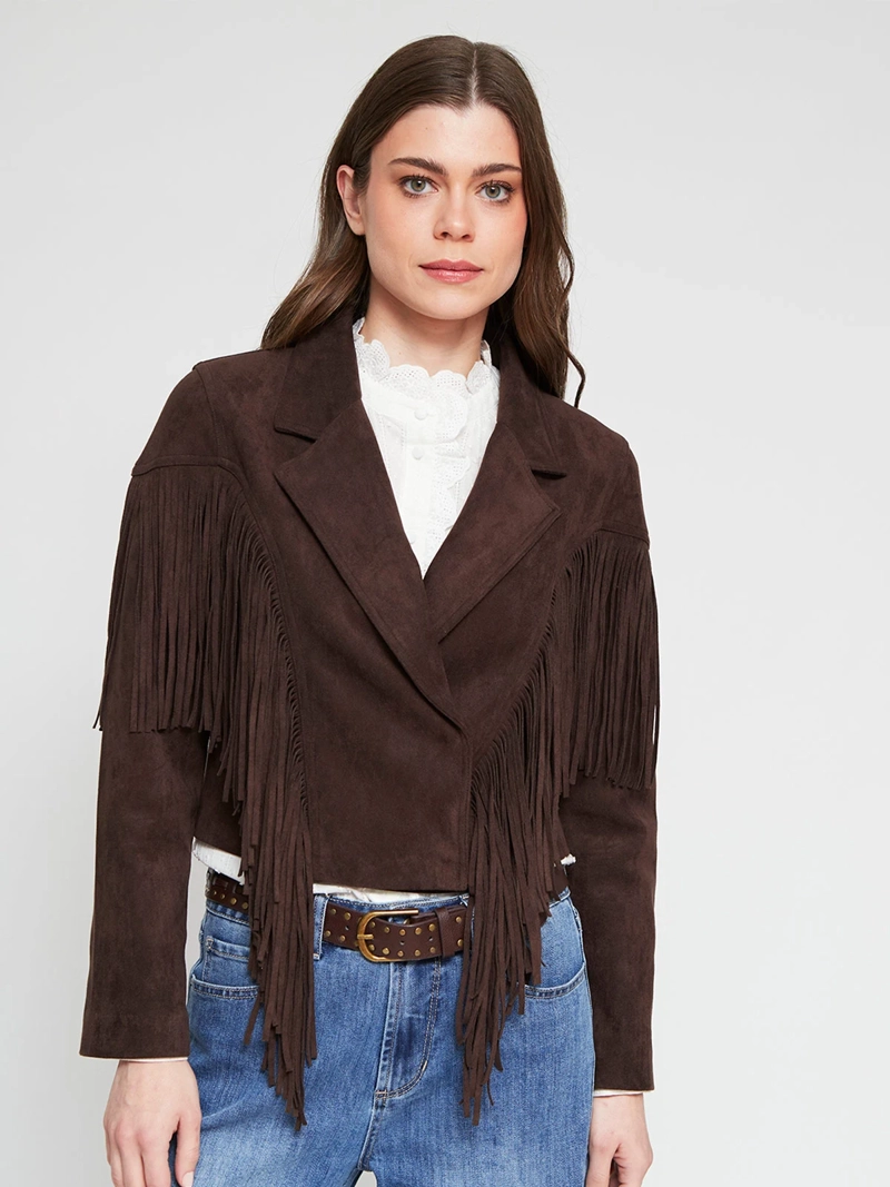 CHAQUETA MUJER TATIENNE FLECOS - 2