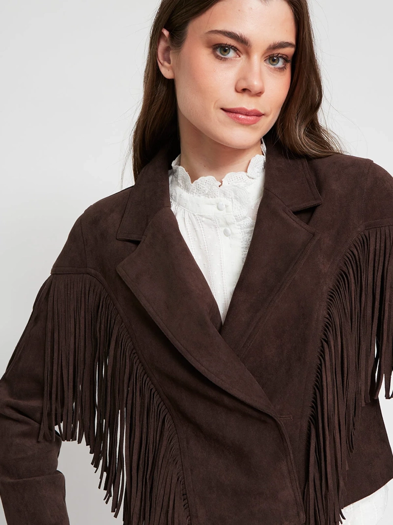 CHAQUETA MUJER TATIENNE FLECOS - 4