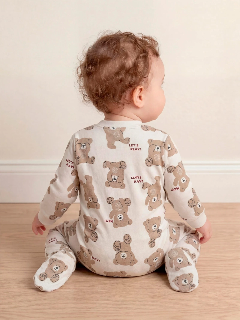 OSITO NIÑO BABY HARVEST ALGODÓN ESTAMPADO - 2