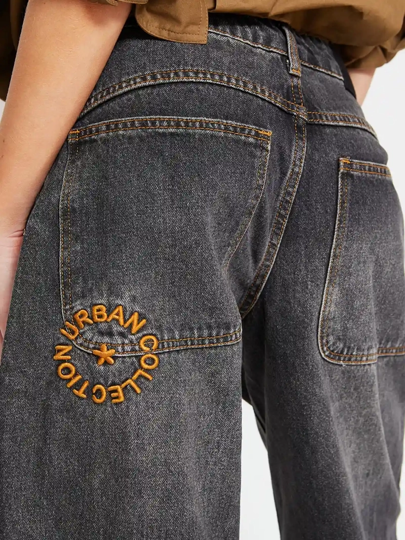 JEANS MUJER INDEX ALGODÓN BAGGY - 4