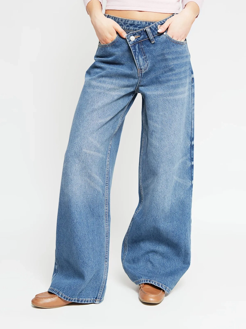 JEANS MUJER INDEX ALGODÓN CRUZADO - 2