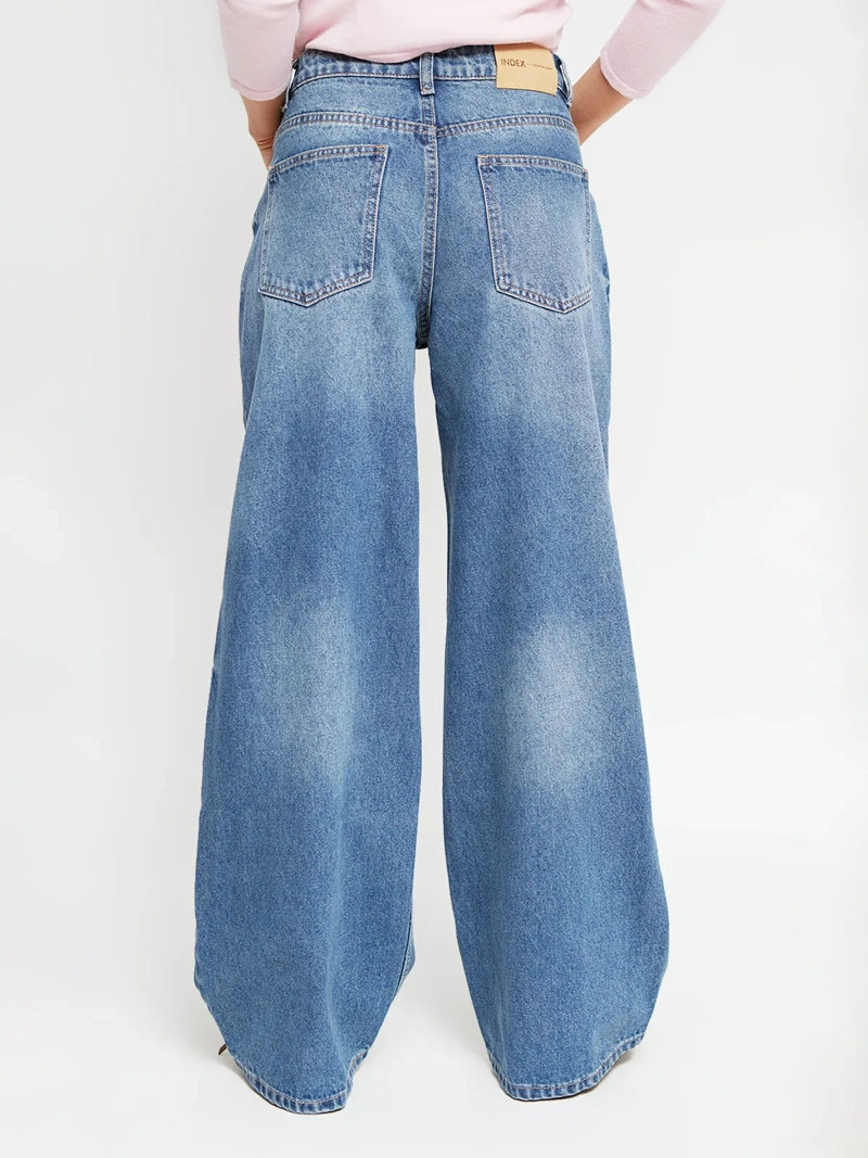 JEANS MUJER INDEX ALGODÓN CRUZADO - 3